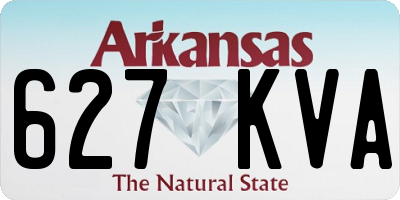 AR license plate 627KVA