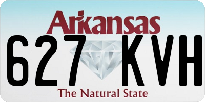 AR license plate 627KVH