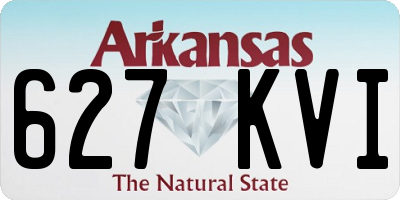 AR license plate 627KVI