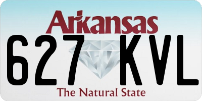 AR license plate 627KVL