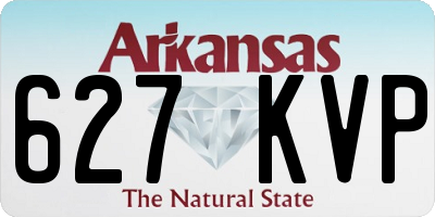 AR license plate 627KVP