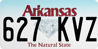 AR license plate 627KVZ