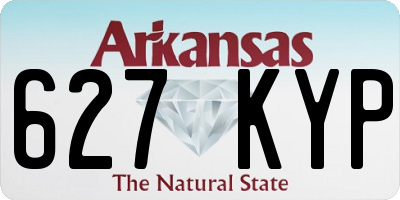 AR license plate 627KYP