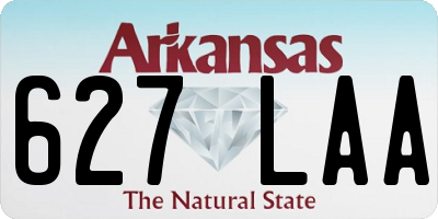 AR license plate 627LAA