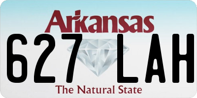 AR license plate 627LAH