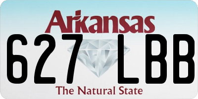 AR license plate 627LBB