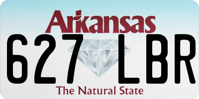 AR license plate 627LBR