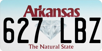 AR license plate 627LBZ