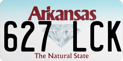 AR license plate 627LCK