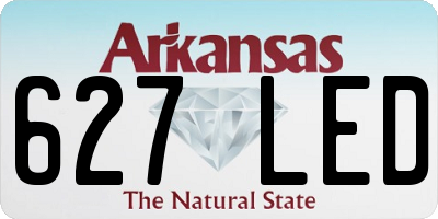 AR license plate 627LED
