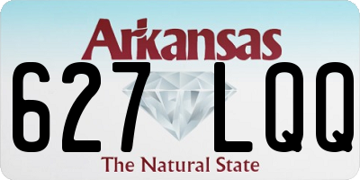 AR license plate 627LQQ