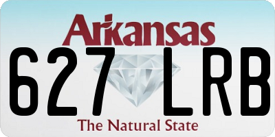 AR license plate 627LRB