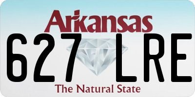 AR license plate 627LRE