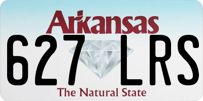 AR license plate 627LRS