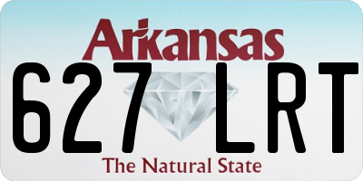 AR license plate 627LRT