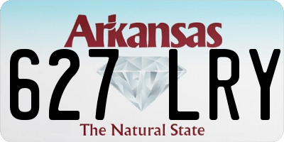 AR license plate 627LRY