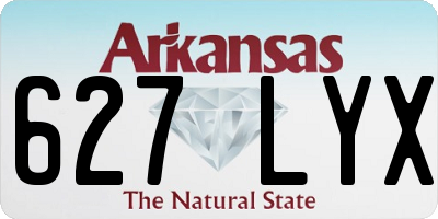 AR license plate 627LYX