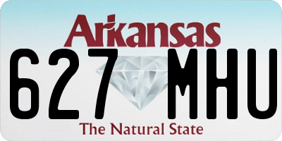 AR license plate 627MHU