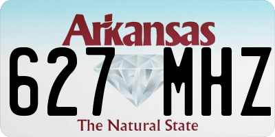 AR license plate 627MHZ