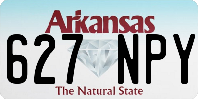 AR license plate 627NPY