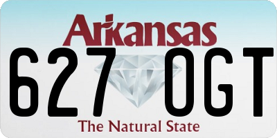 AR license plate 627OGT