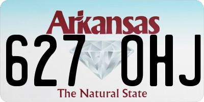 AR license plate 627OHJ