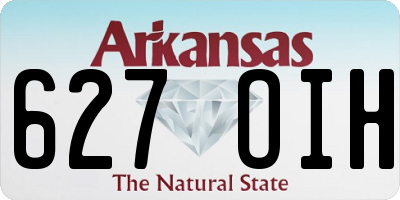 AR license plate 627OIH