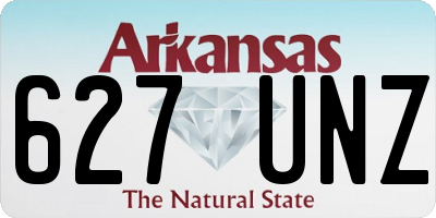 AR license plate 627UNZ