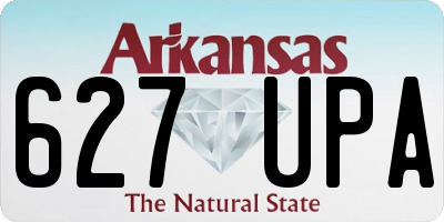 AR license plate 627UPA