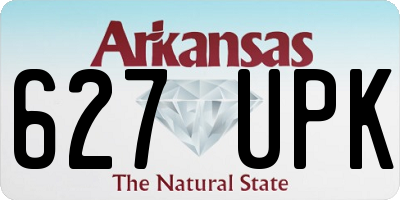 AR license plate 627UPK