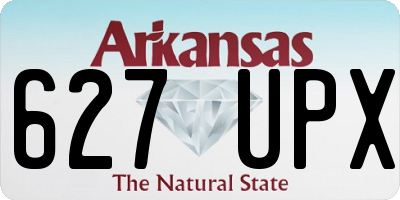 AR license plate 627UPX
