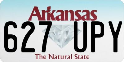 AR license plate 627UPY