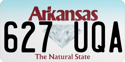 AR license plate 627UQA