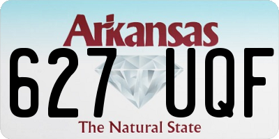 AR license plate 627UQF