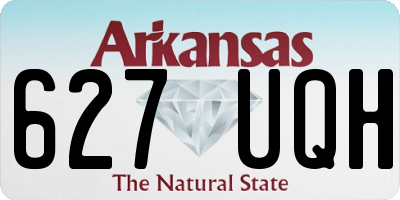 AR license plate 627UQH