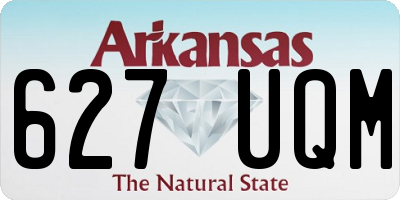 AR license plate 627UQM