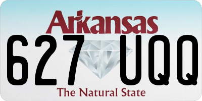 AR license plate 627UQQ
