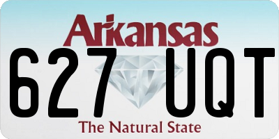 AR license plate 627UQT