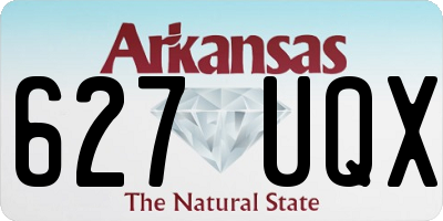 AR license plate 627UQX
