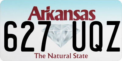 AR license plate 627UQZ