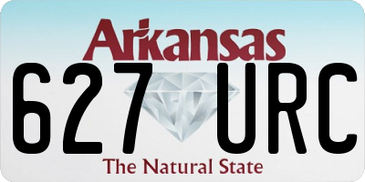 AR license plate 627URC