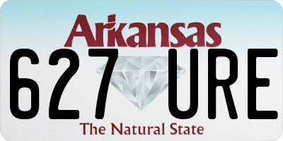 AR license plate 627URE