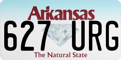 AR license plate 627URG