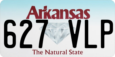 AR license plate 627VLP