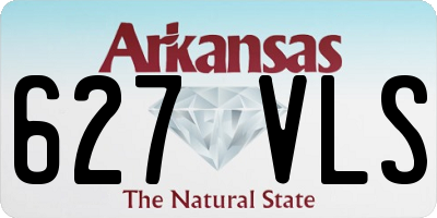 AR license plate 627VLS