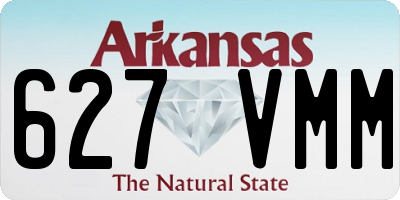 AR license plate 627VMM