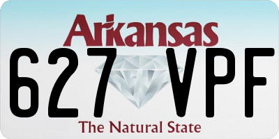 AR license plate 627VPF
