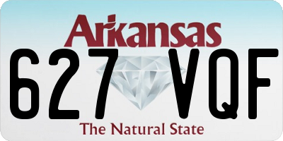 AR license plate 627VQF
