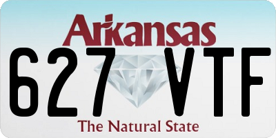 AR license plate 627VTF