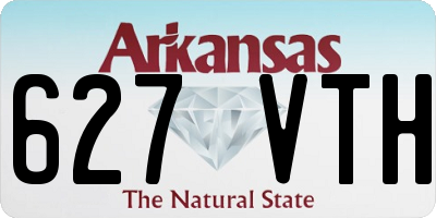AR license plate 627VTH